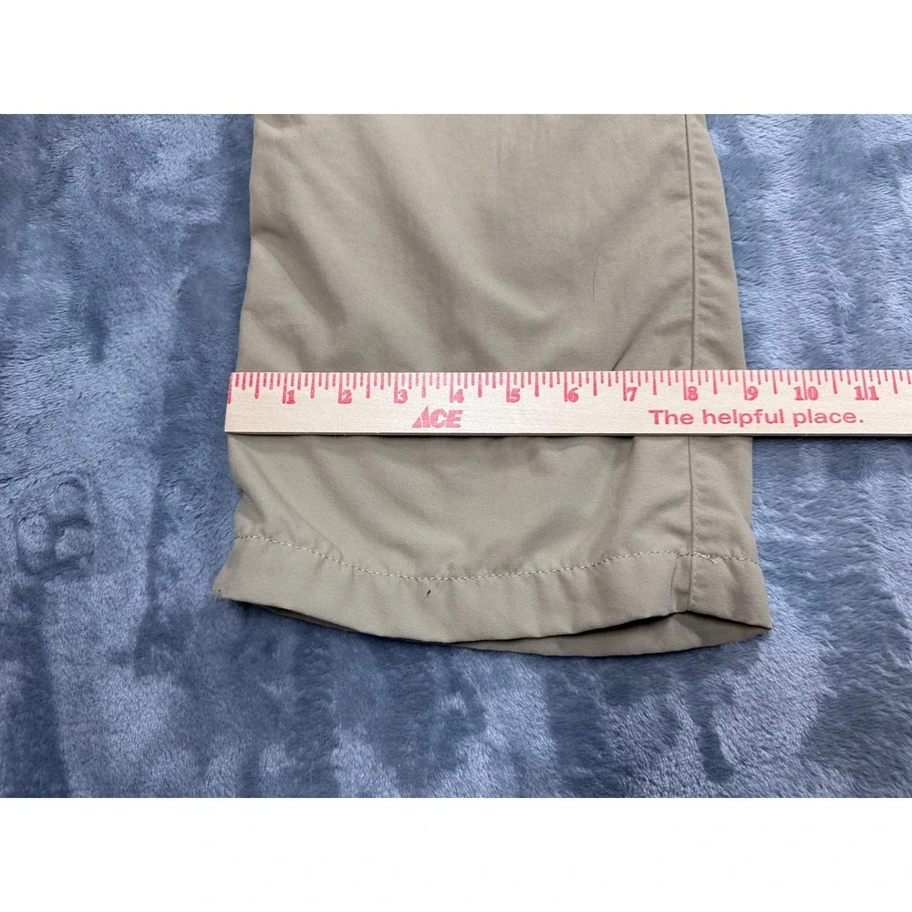 Clothing Arts P^cubed Pick-Pocket Proof Travel Pants Mens 40x30 Khaki Tan Nylon